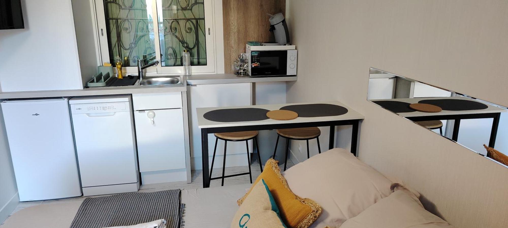 Studio Cosy Balneo Avec Jardin Le Barcarès Kültér fotó